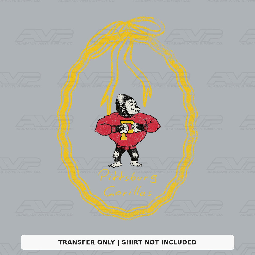 Pittsburgh State Gorillas Frame Alabama Vinyl