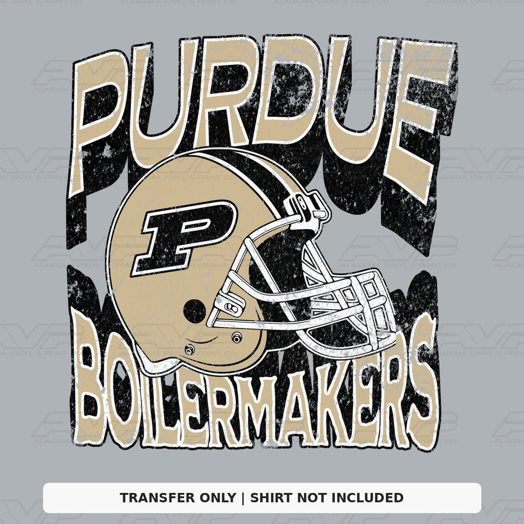 Purdue  Helmets & Heritage Alabama Vinyl