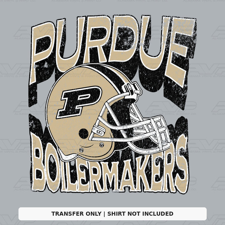 Purdue  Helmets & Heritage Alabama Vinyl