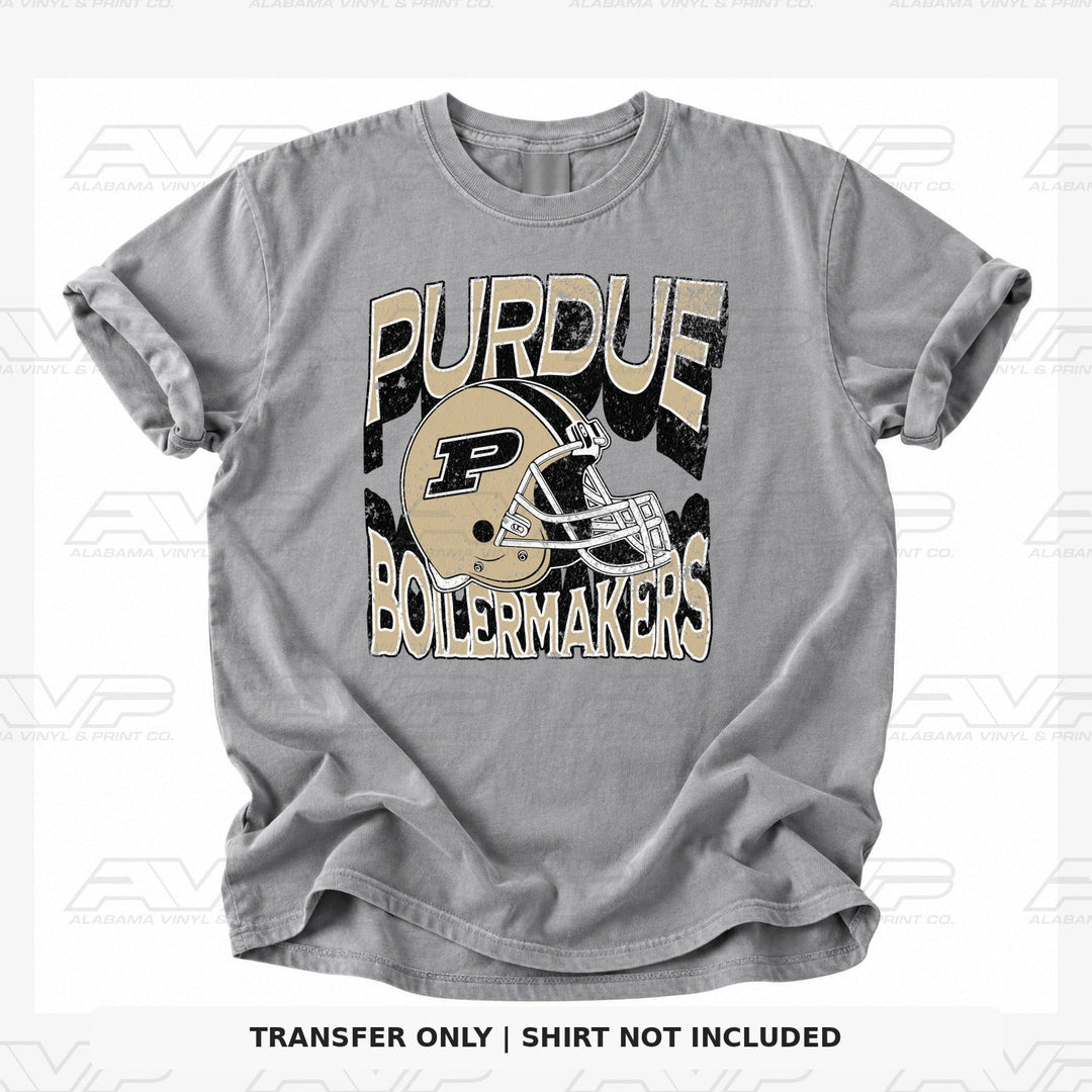 Purdue  Helmets & Heritage Alabama Vinyl