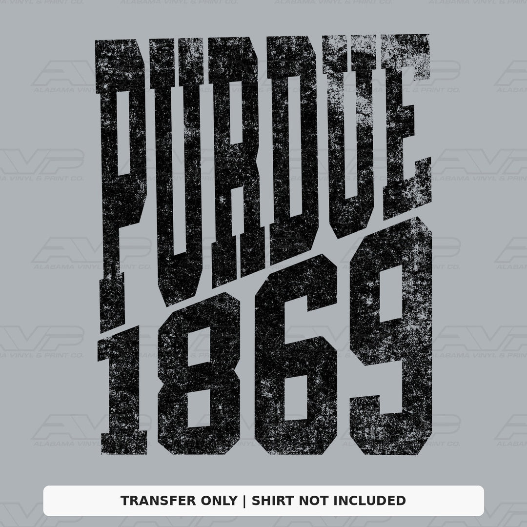 Purdue 1869 Established Alabama Vinyl