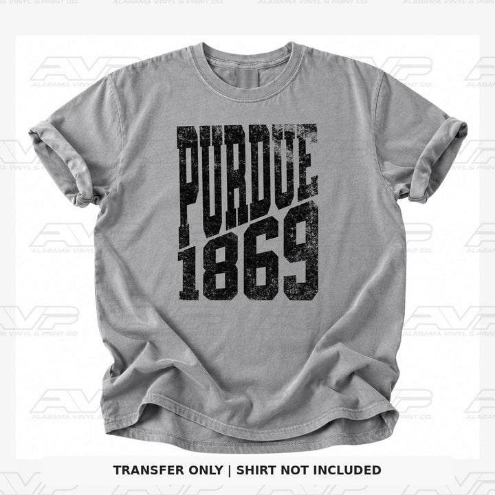 Purdue 1869 Established Alabama Vinyl