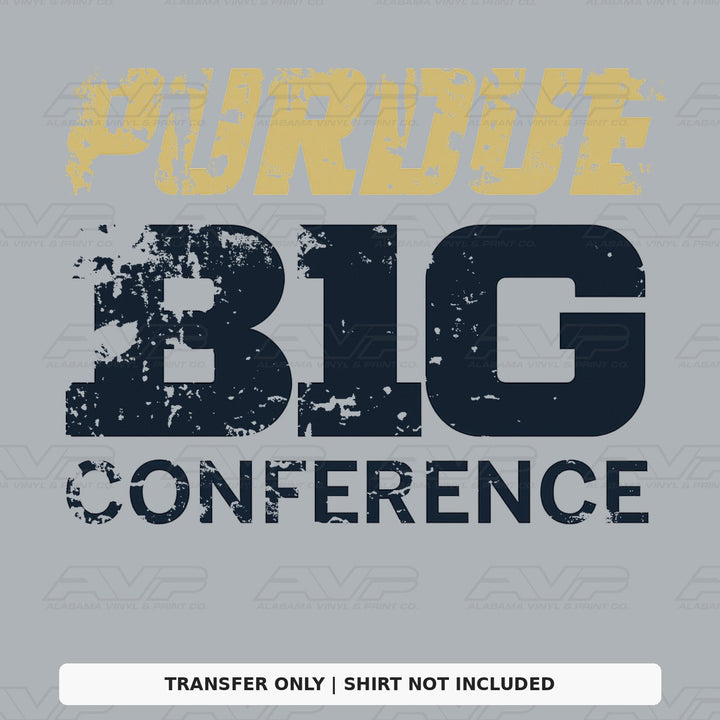 Purdue BIG Conference Alabama Vinyl