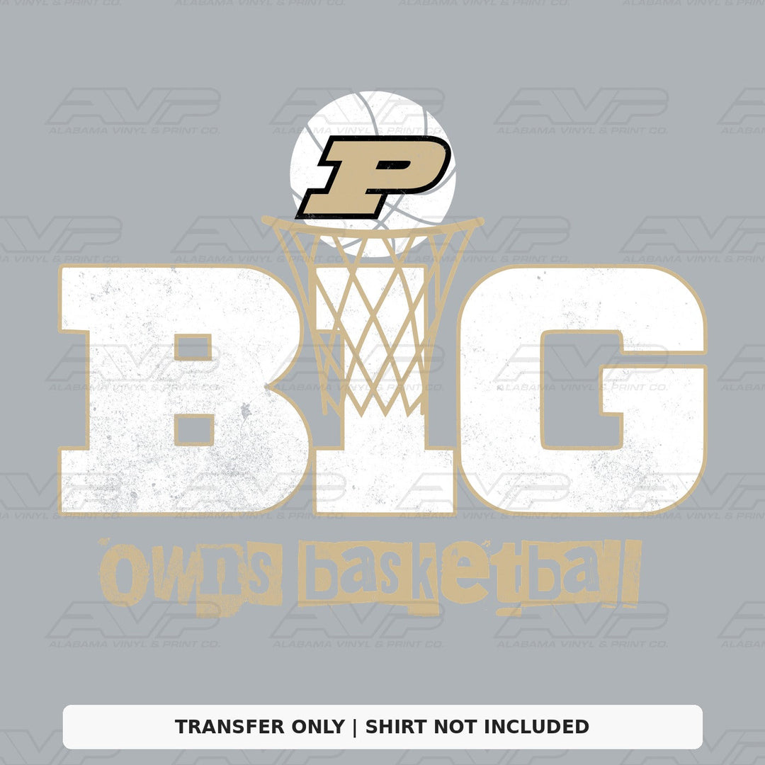 Purdue BIG10 Alabama Vinyl