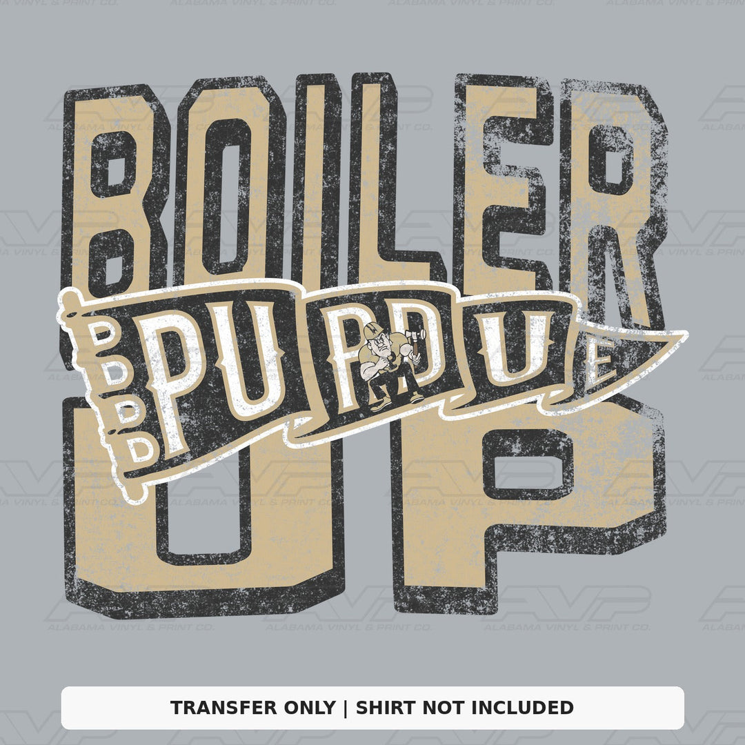 Purdue Boiler Up Alabama Vinyl
