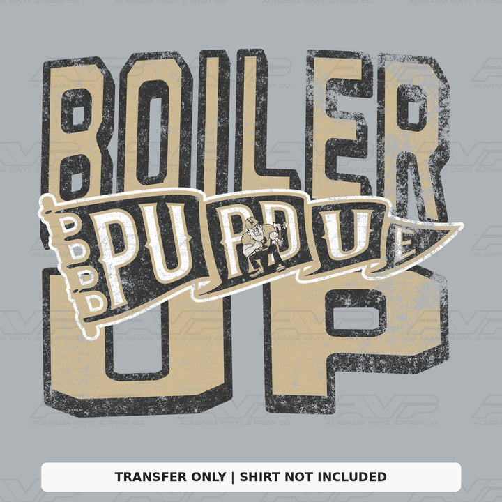 Purdue Boiler Up Alabama Vinyl