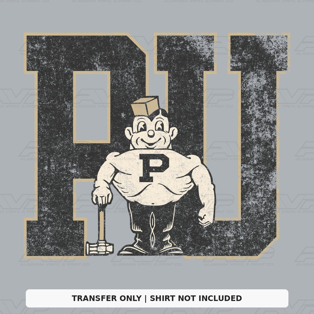 Purdue Boilermaker Vintage Vintage Vibes Alabama Vinyl