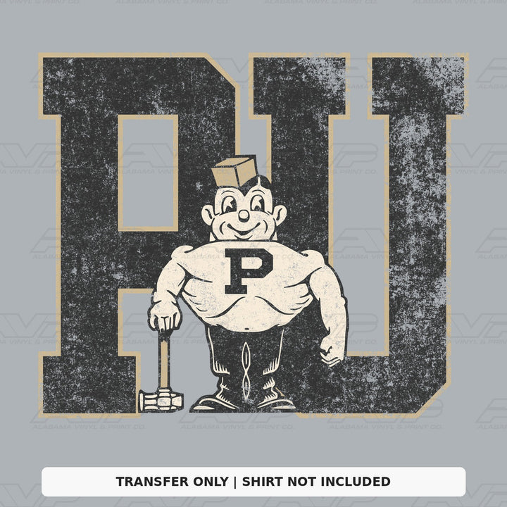 Purdue Boilermaker Vintage Vintage Vibes Alabama Vinyl