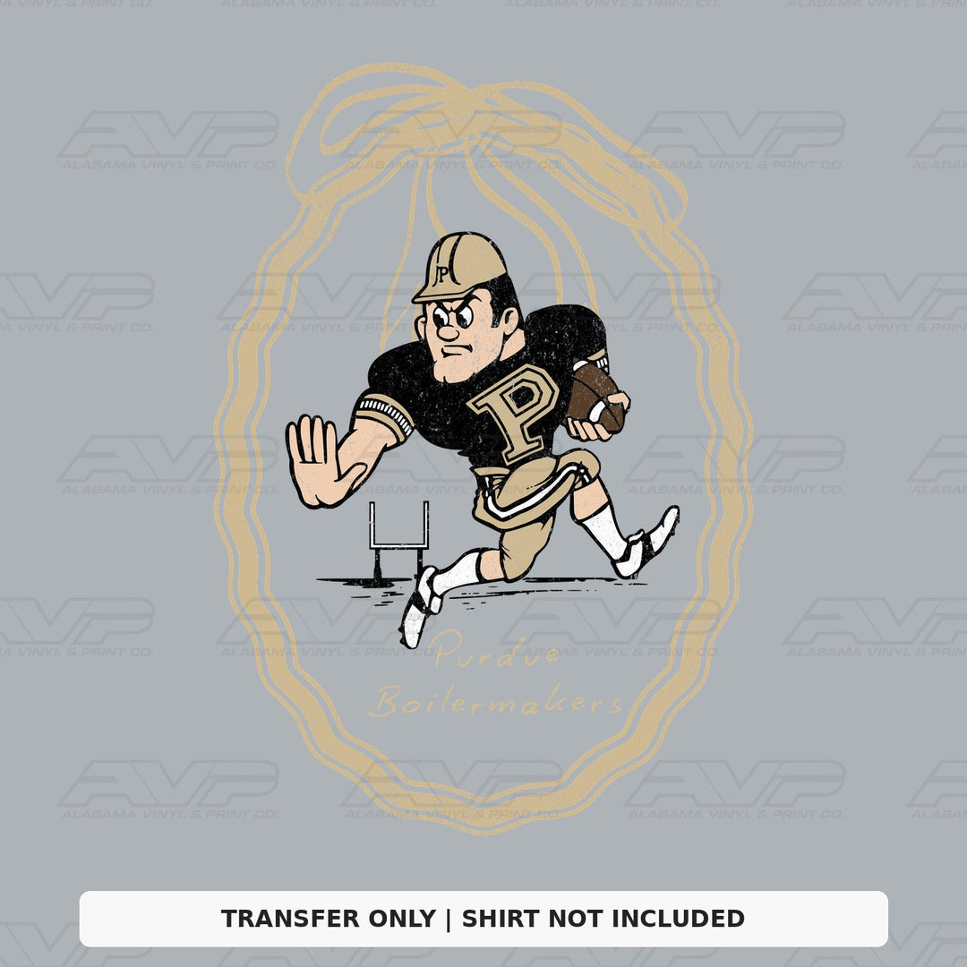 Purdue Boilermakers Frame Alabama Vinyl