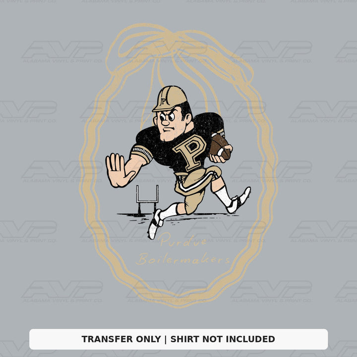 Purdue Boilermakers Frame Alabama Vinyl