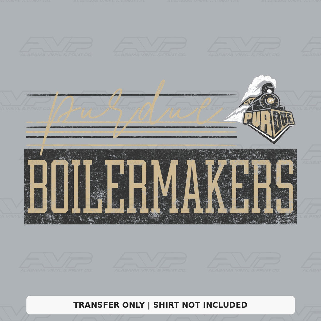 Purdue Boilermakers Retro Vibes Alabama Vinyl