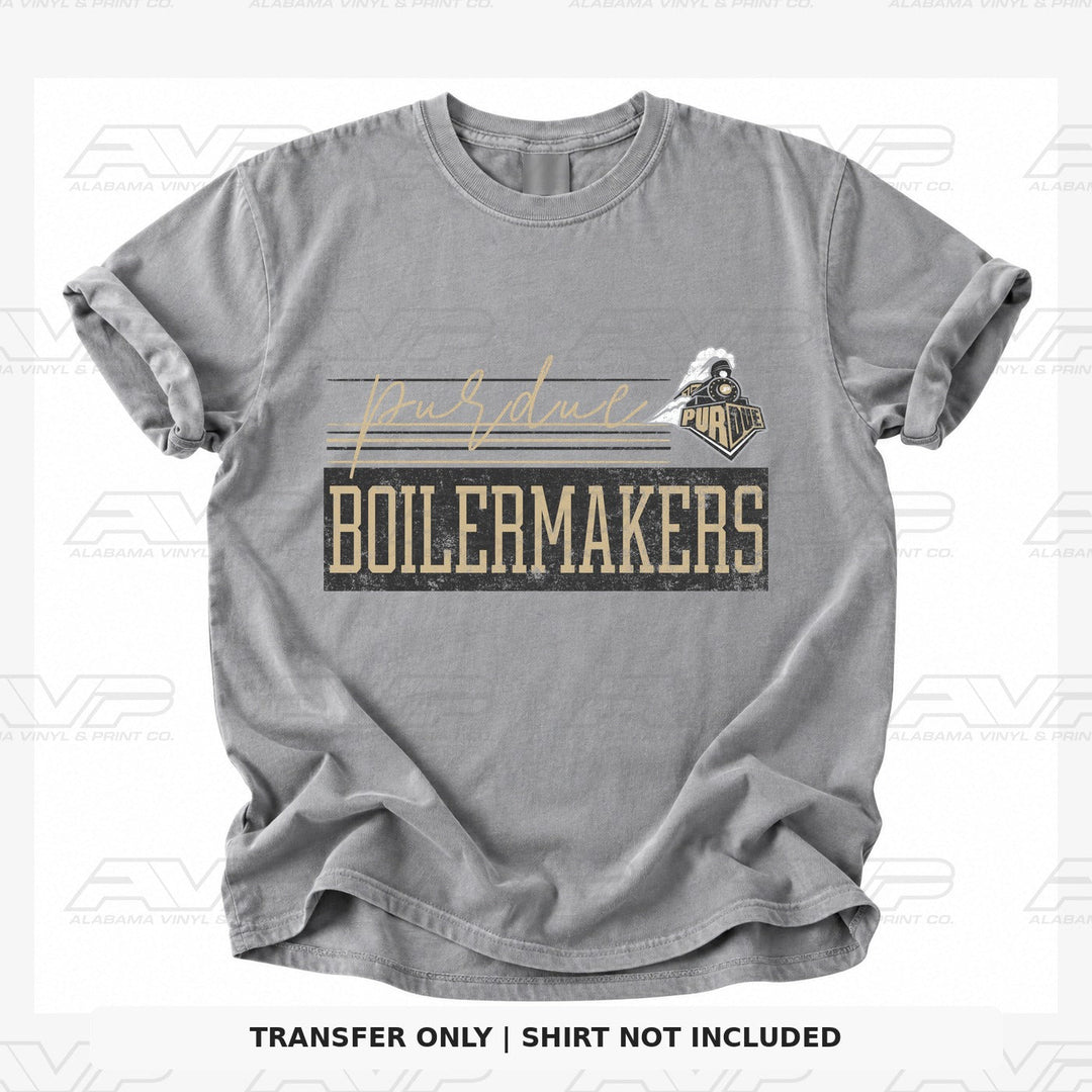 Purdue Boilermakers Retro Vibes Alabama Vinyl