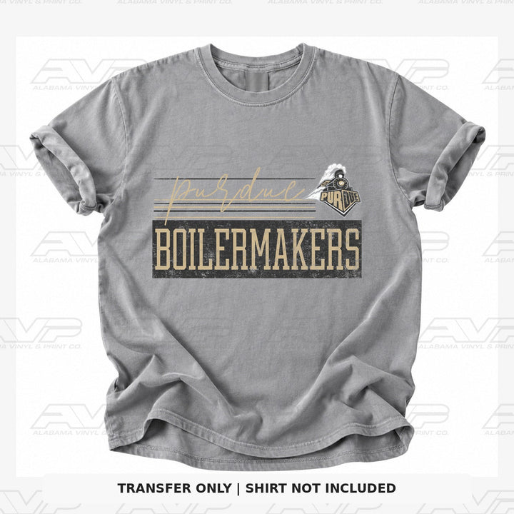 Purdue Boilermakers Retro Vibes Alabama Vinyl