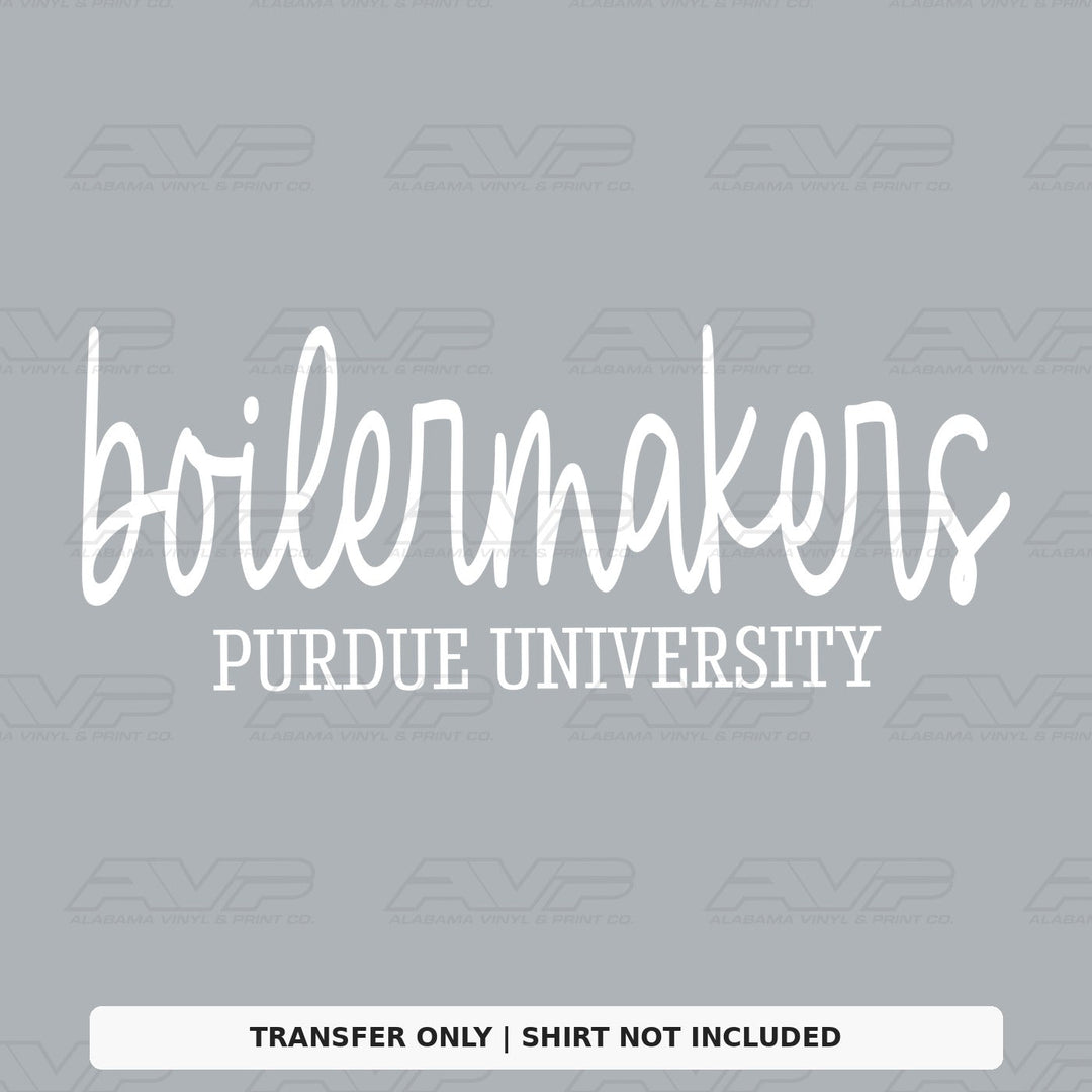 Purdue Boilermakers Simplicity Alabama Vinyl