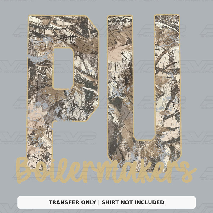 Purdue Mossy Oak U Alabama Vinyl