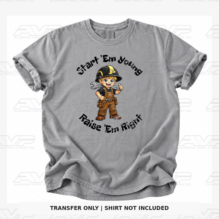 Purdue Start 'Em Young Alabama Vinyl