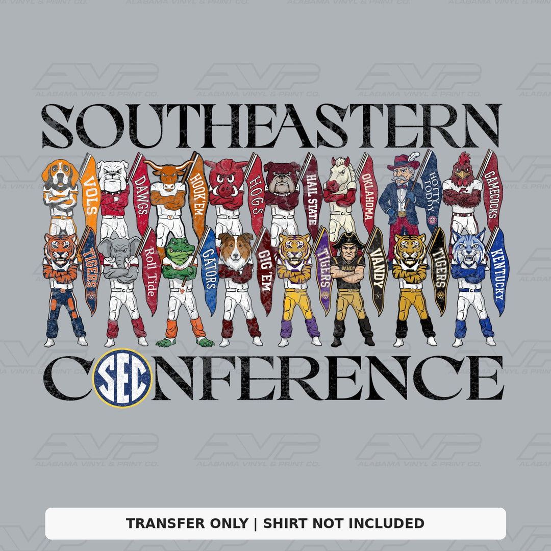 Southeastern Confrence Alabama Vinyl