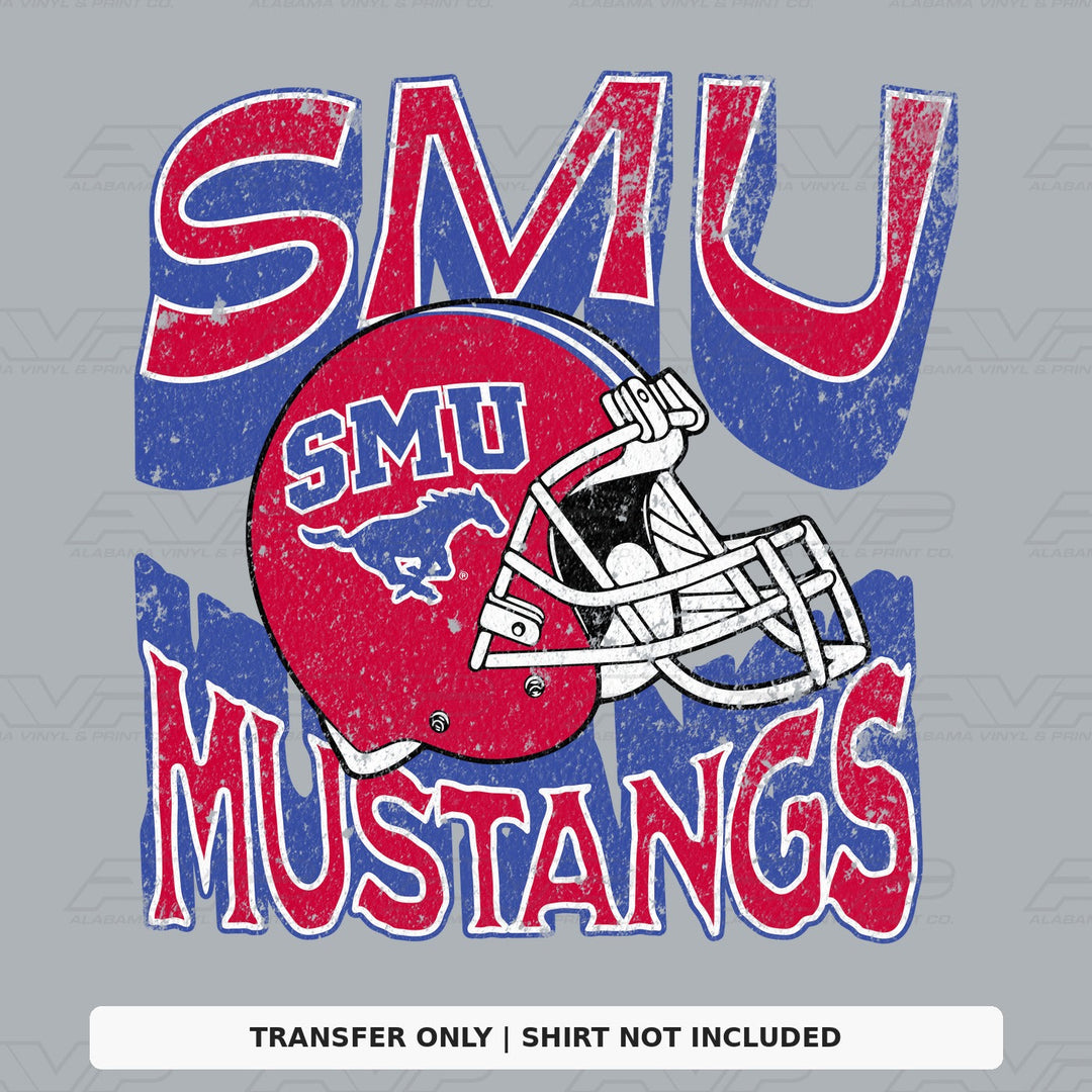 SMU  Helmets & Heritage Alabama Vinyl