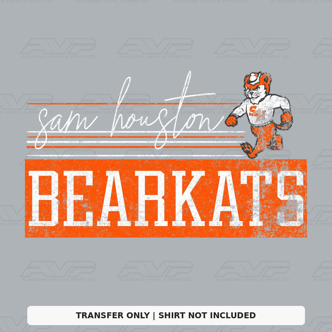 Sam Houston Bearkats Retro Vibes Alabama Vinyl
