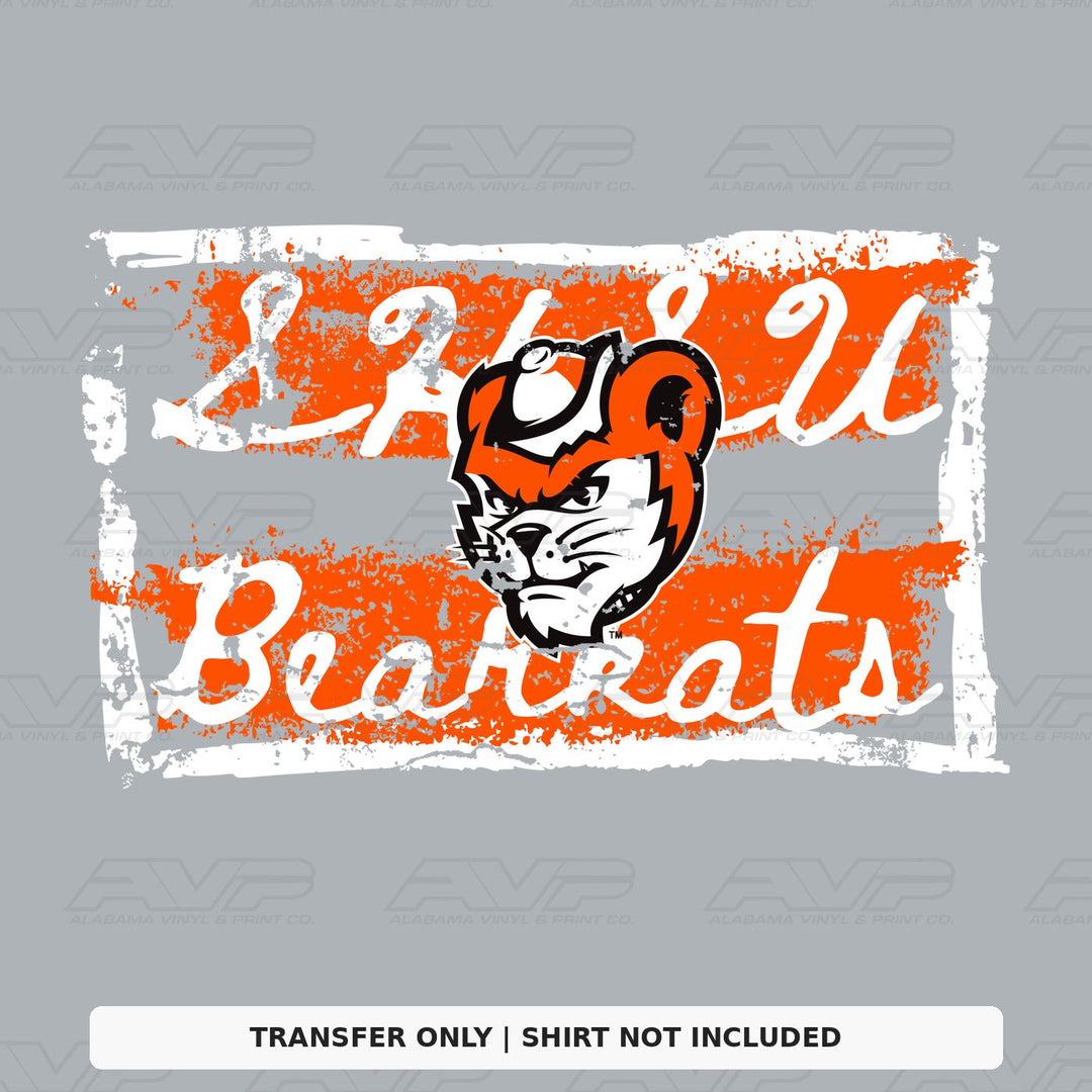 SHSU Bearkats Tattered Tattered and Torn Alabama Vinyl