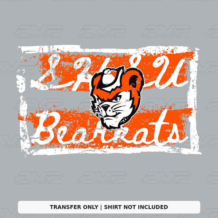 SHSU Bearkats Tattered Tattered and Torn Alabama Vinyl