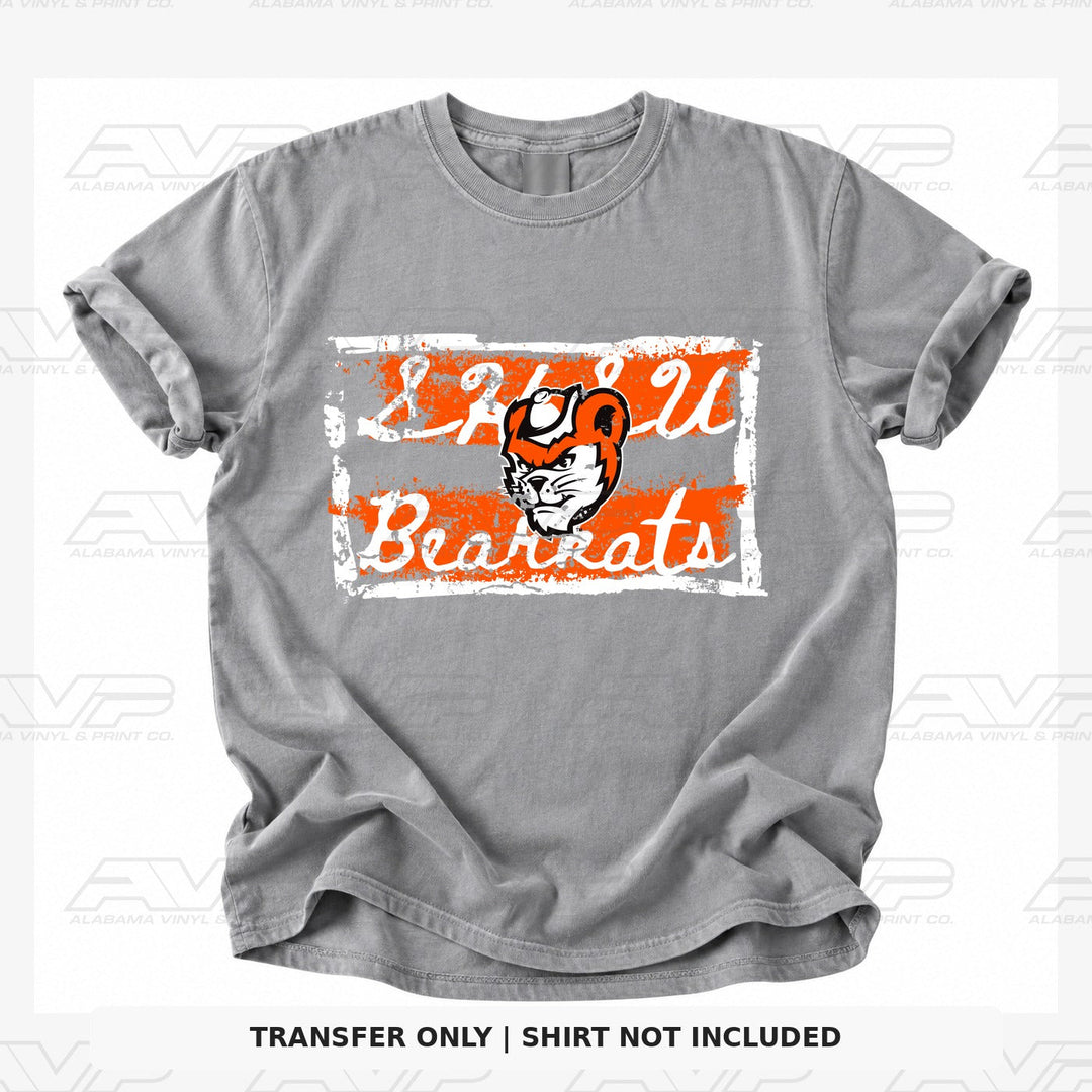 SHSU Bearkats Tattered Tattered and Torn Alabama Vinyl