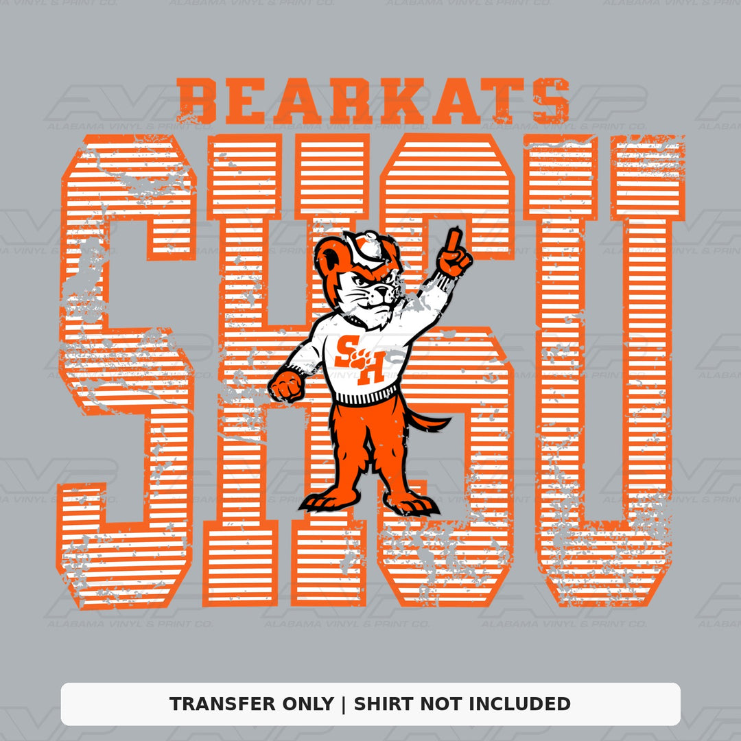 SHSU Stripes Alabama Vinyl