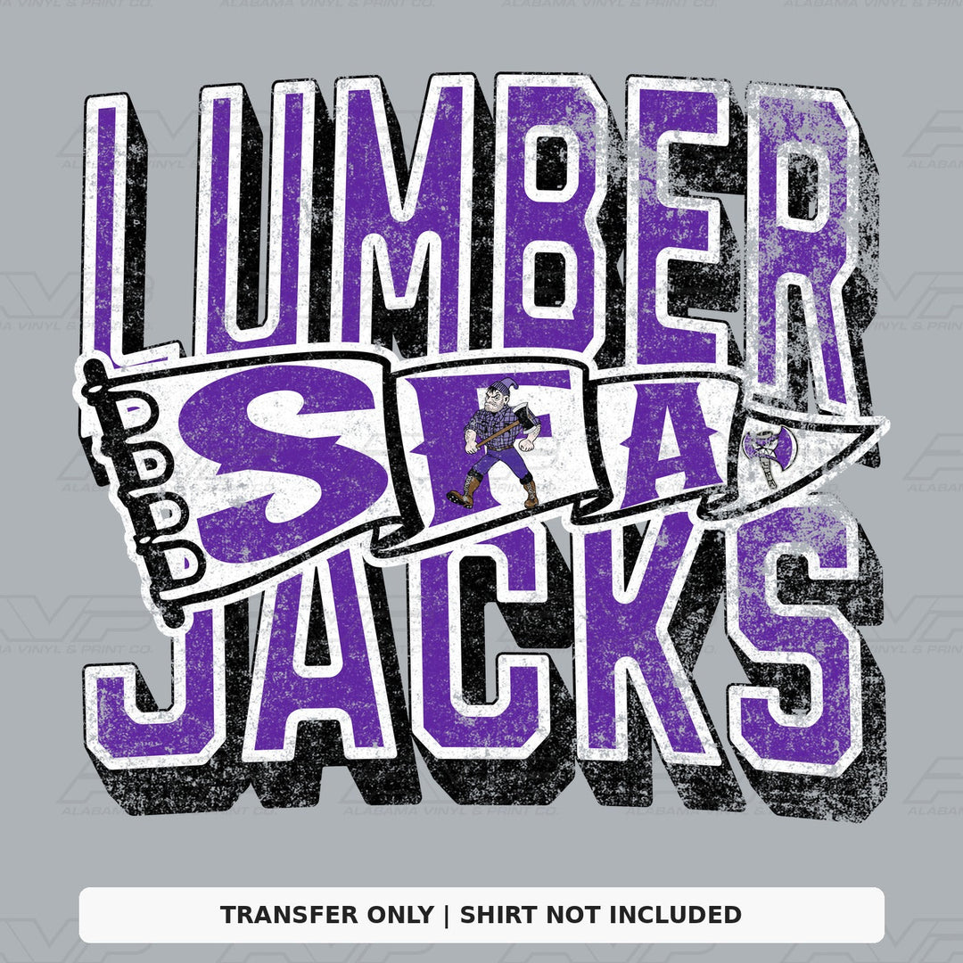 SFA Lumberjacks Pennant Alabama Vinyl