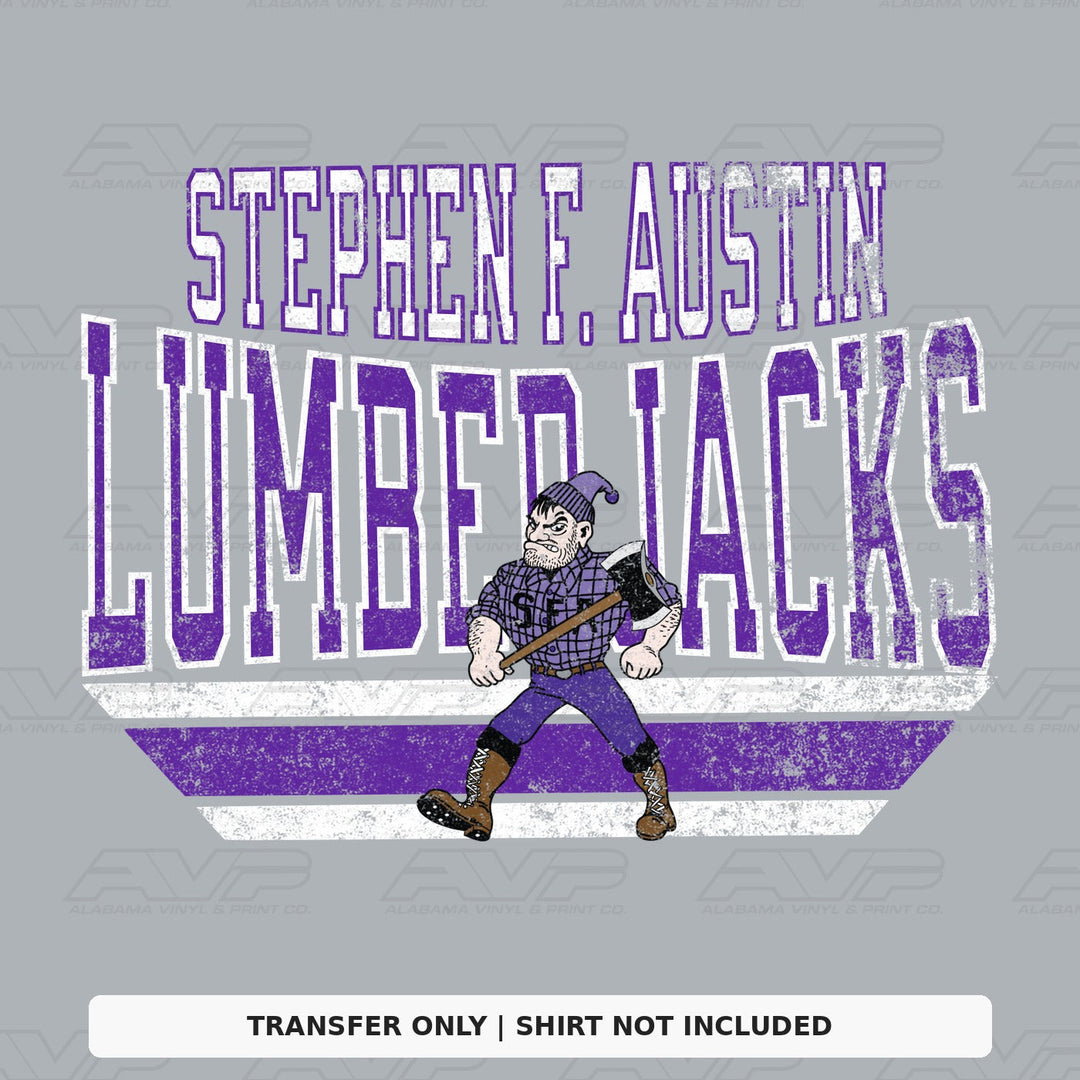 Stephen F Austin Lumberjacks Alabama Vinyl