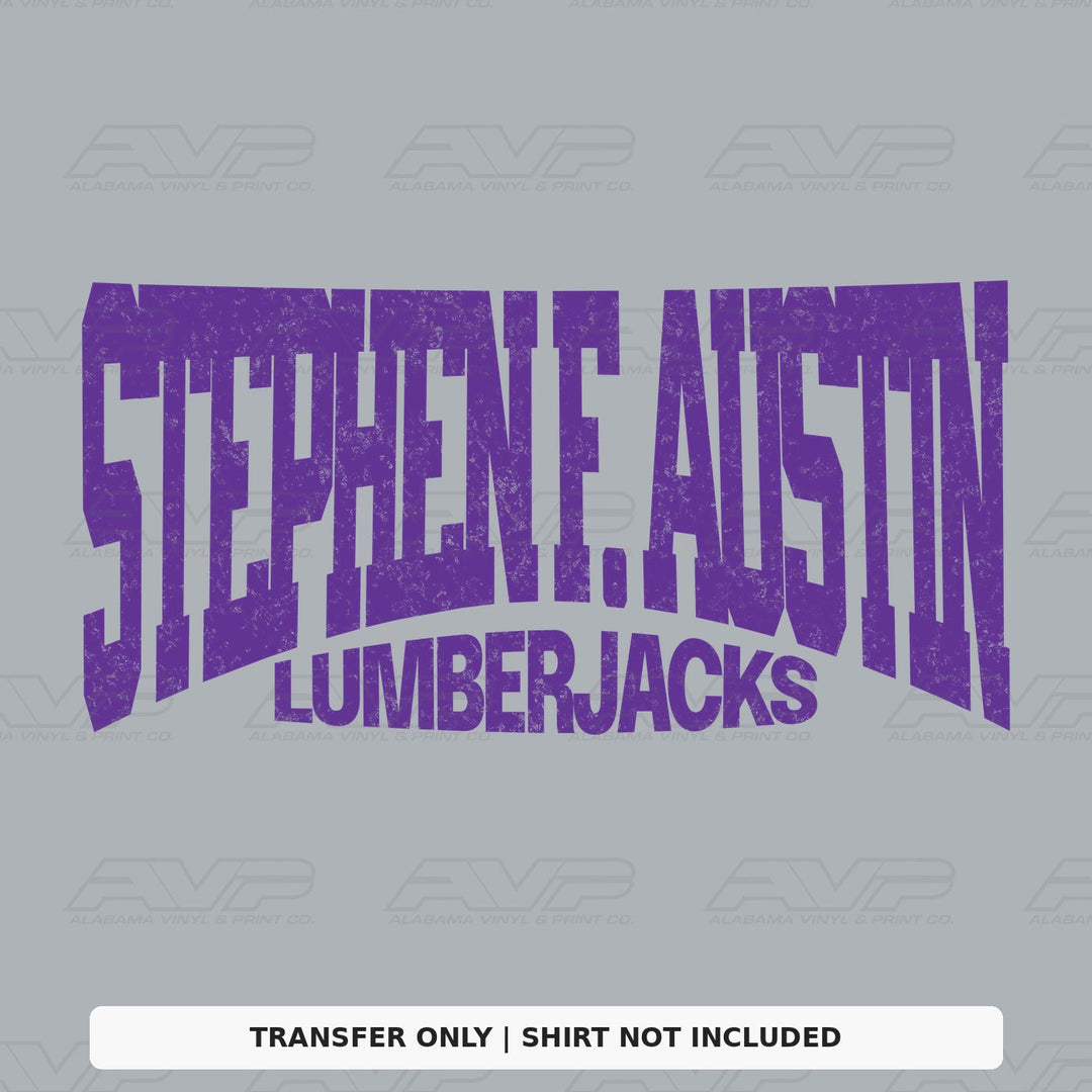 Stephen F Austin Lumberjacks Alabama Vinyl