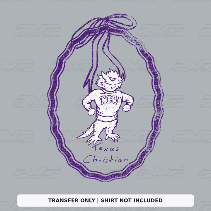 TCU Frame Alabama Vinyl