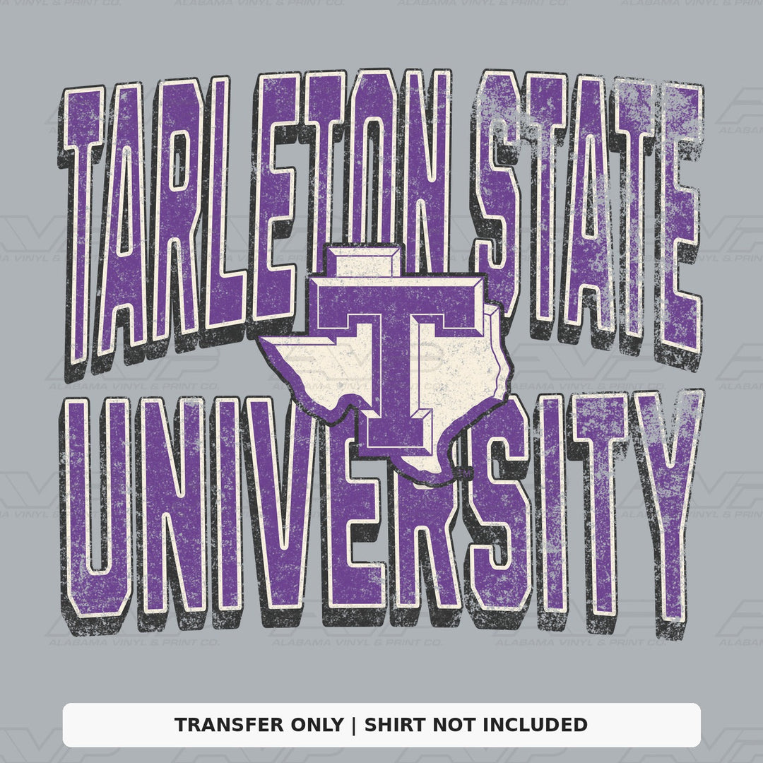 Tarleton State Alabama Vinyl