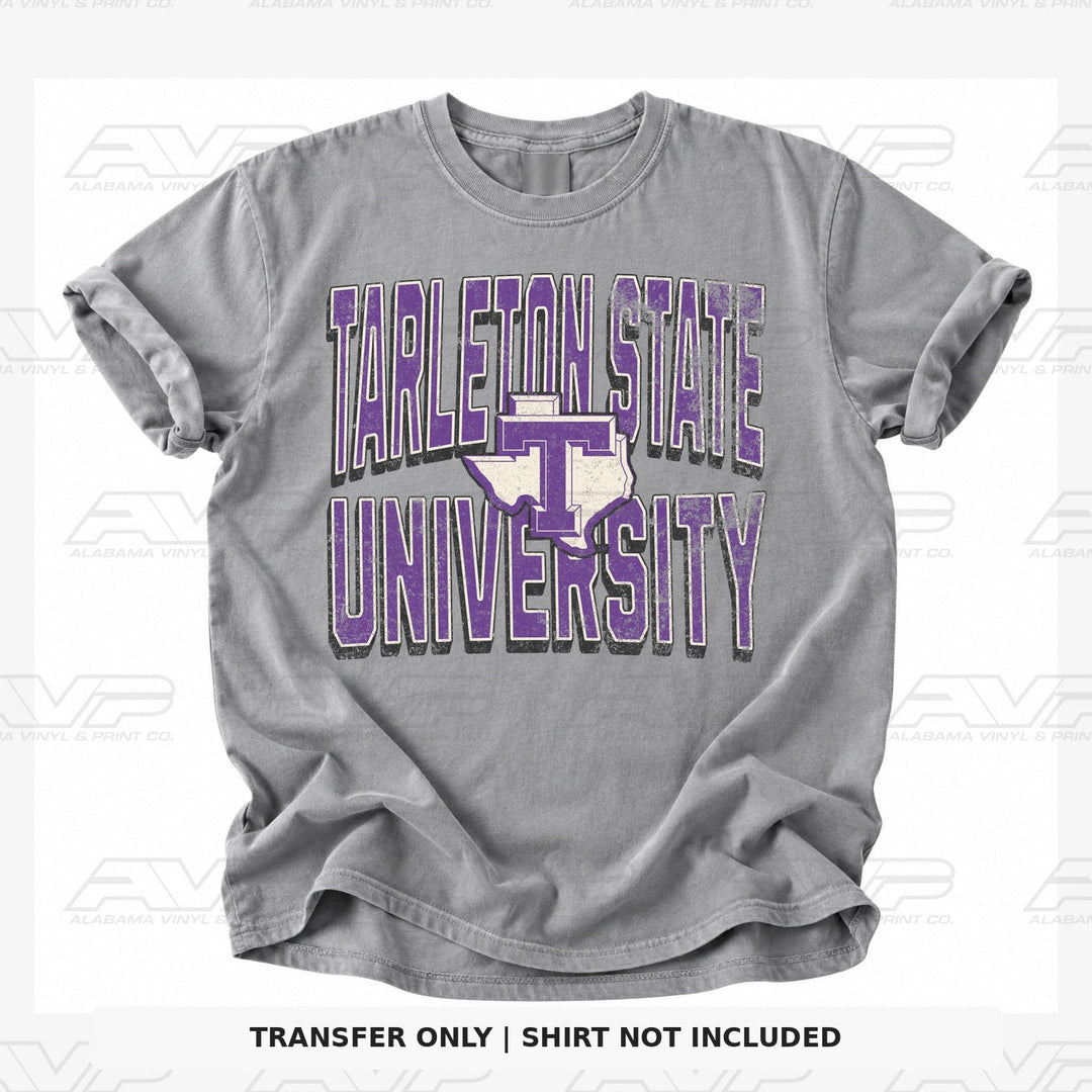 Tarleton State Alabama Vinyl