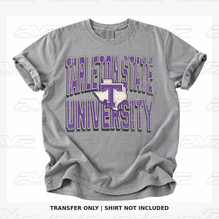 Tarleton State Alabama Vinyl