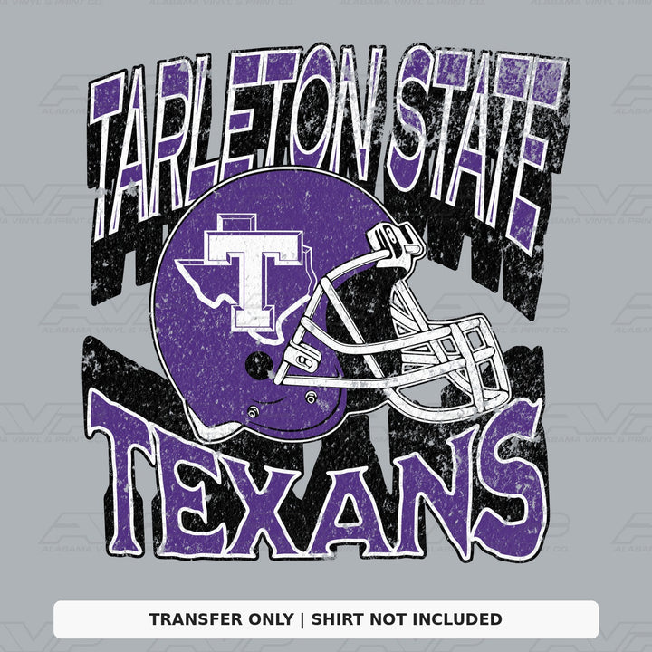 Tarleton State  Helmets & Heritage Alabama Vinyl