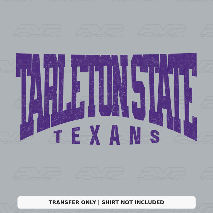 Tarleton State Texans Alabama Vinyl