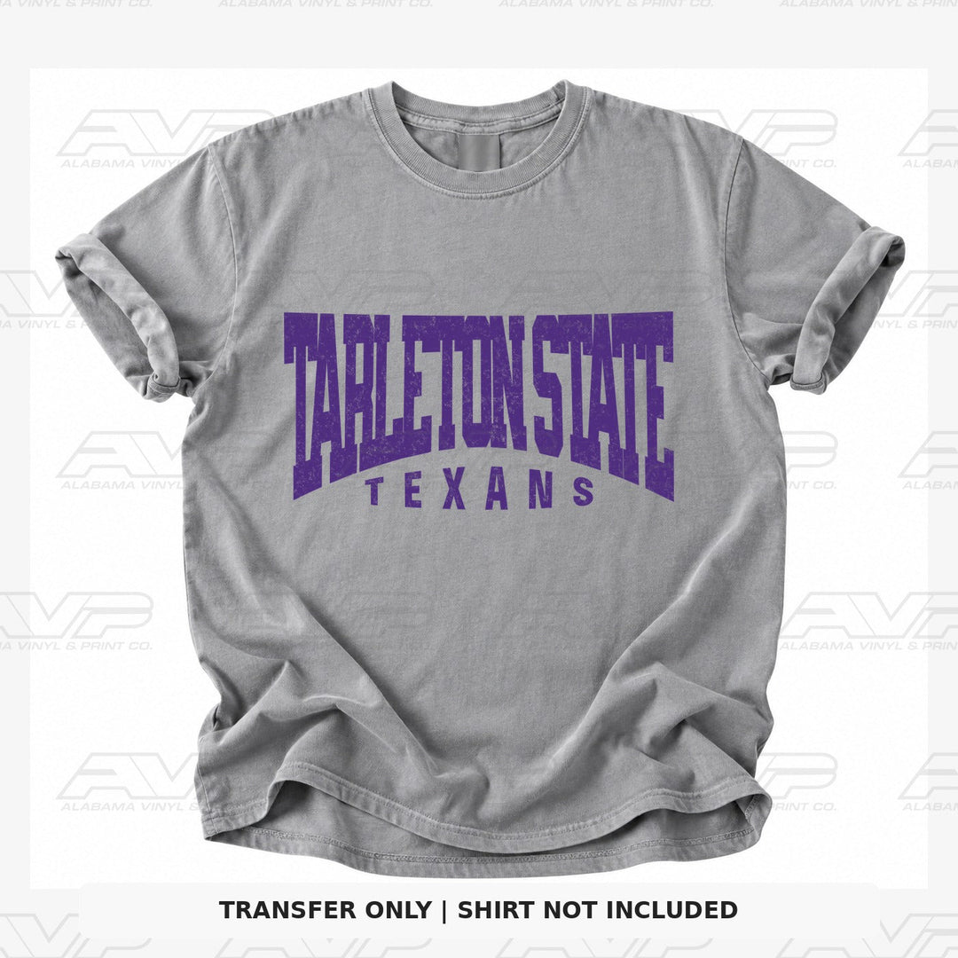 Tarleton State Texans Alabama Vinyl