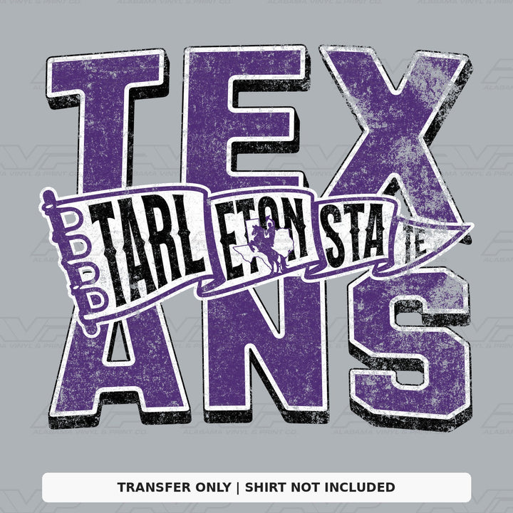 Tarleton State Texans Alabama Vinyl