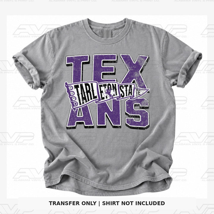 Tarleton State Texans Alabama Vinyl