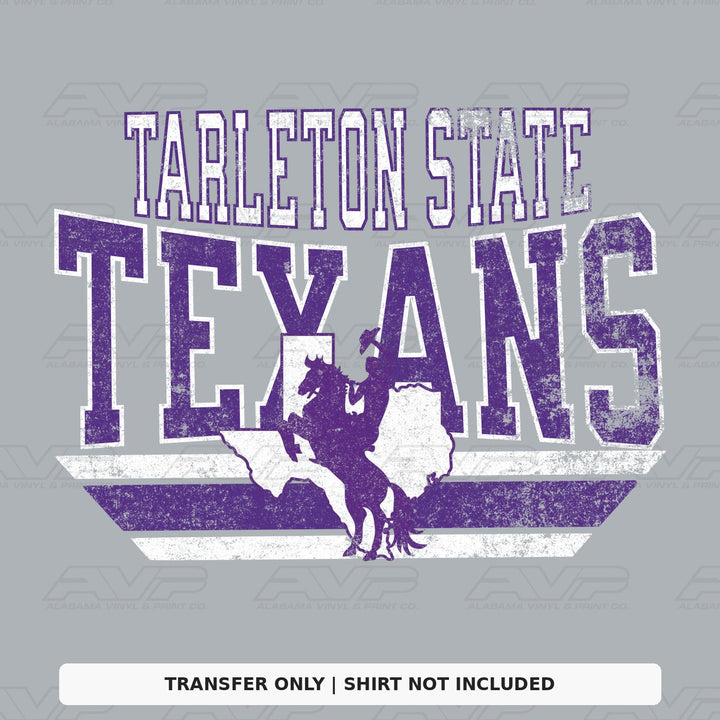 Tarleton State Texans Alabama Vinyl