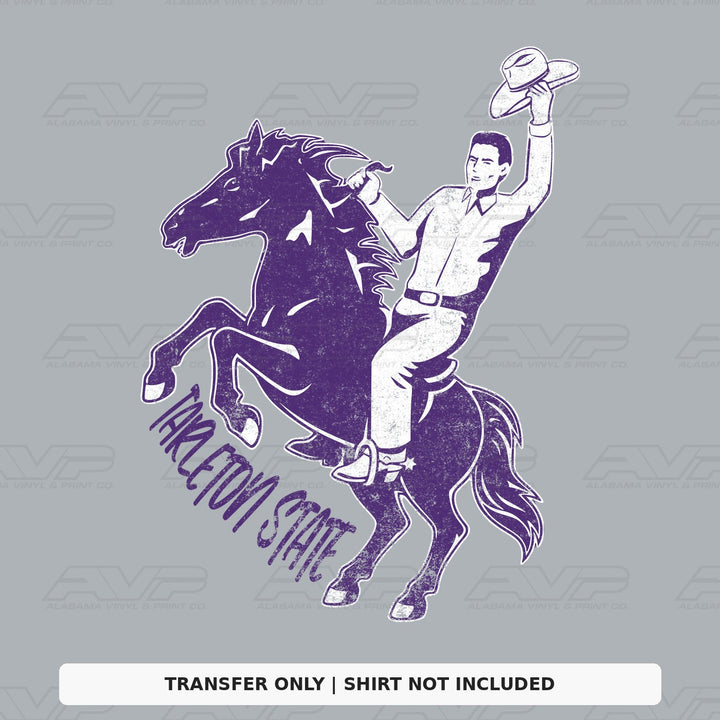 Tarleton State Texans Bigs Alabama Vinyl