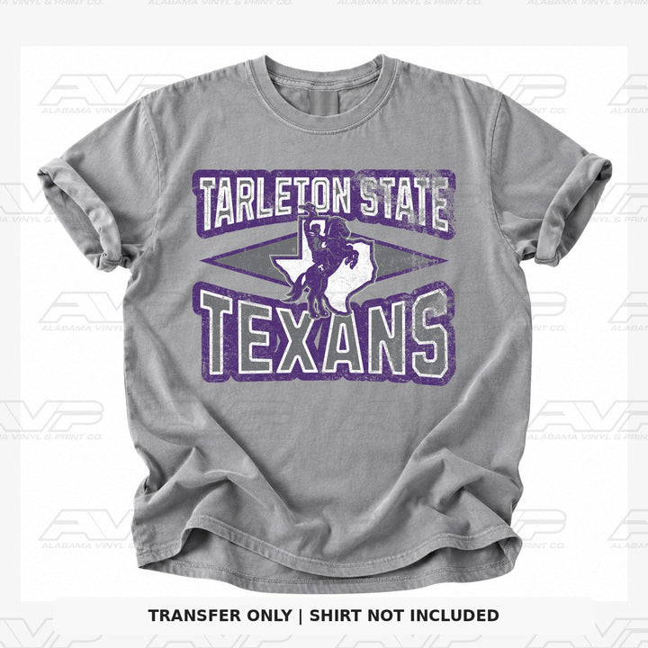 Tarleton State Texans Diamonds Alabama Vinyl