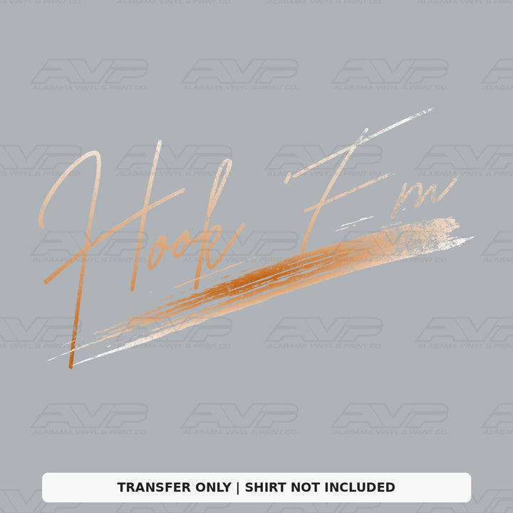 Hook 'Em Alabama Vinyl