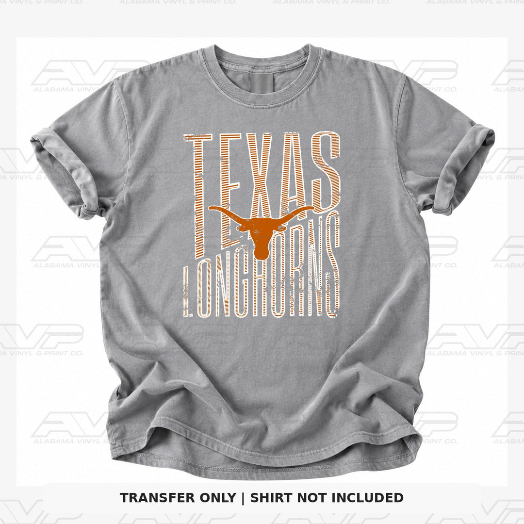 Texas Longhorns Slim Stripes Alabama Vinyl