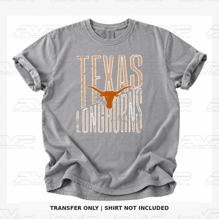 Texas Longhorns Slim Stripes Alabama Vinyl