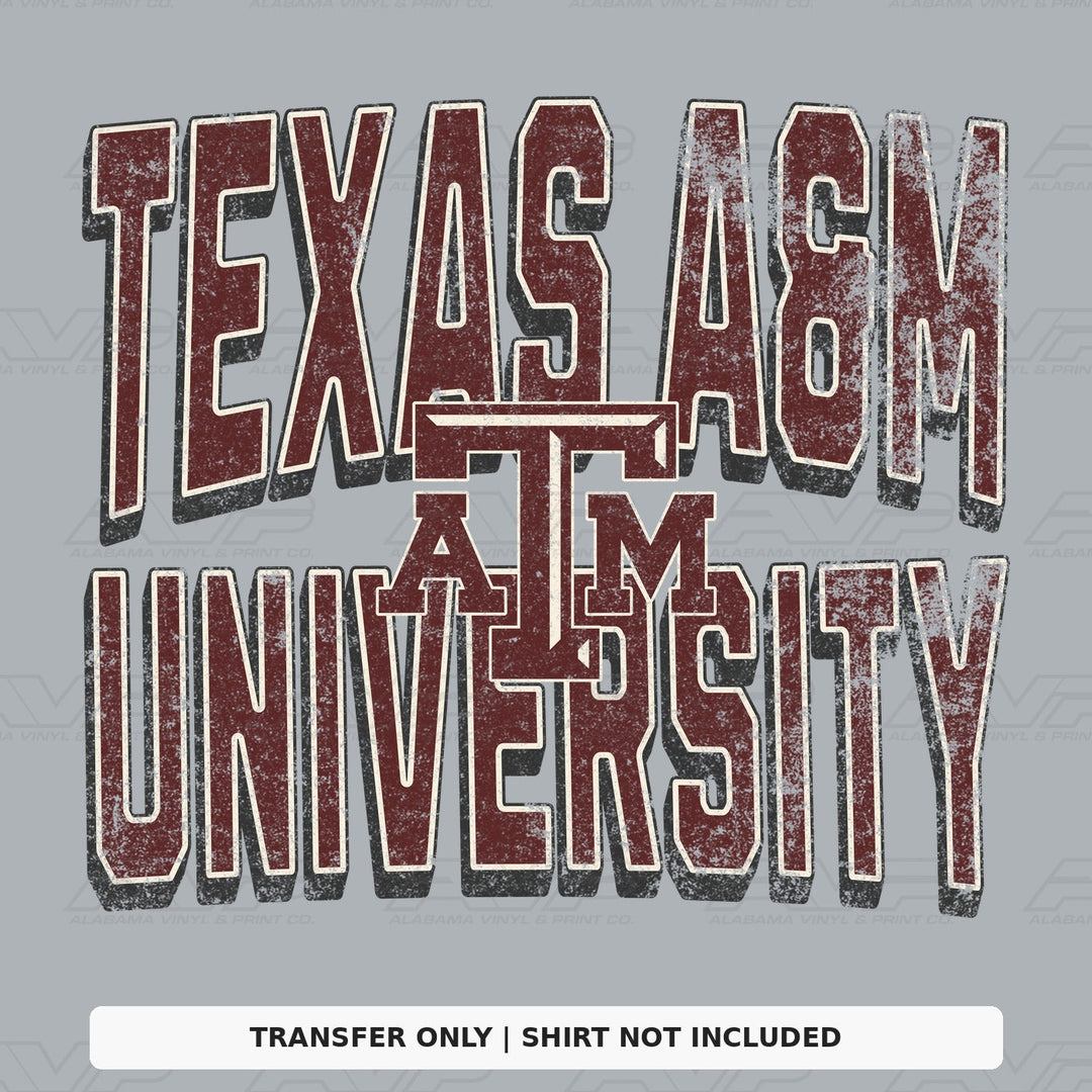 Texas A&M Alabama Vinyl