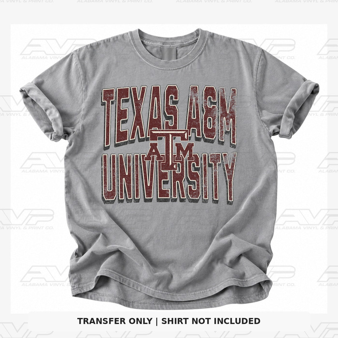 Texas A&M Alabama Vinyl