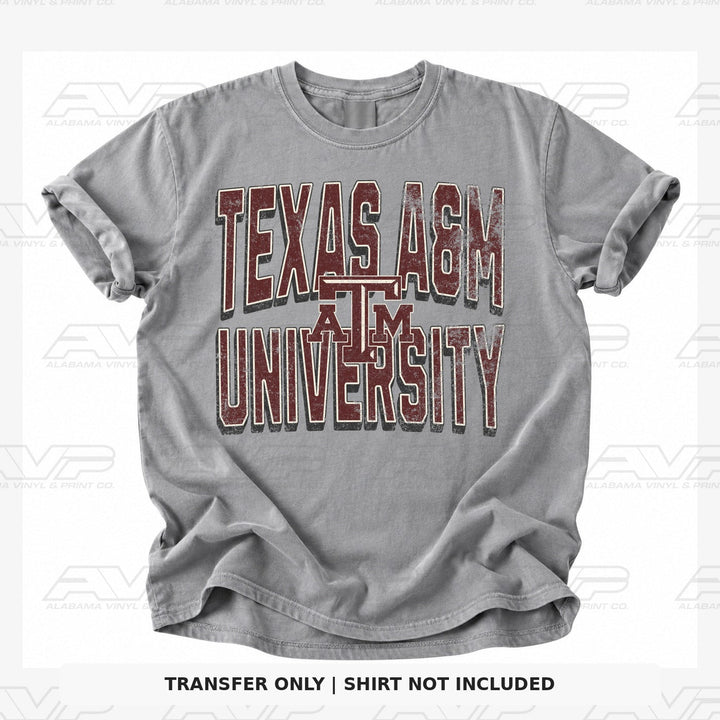 Texas A&M Alabama Vinyl