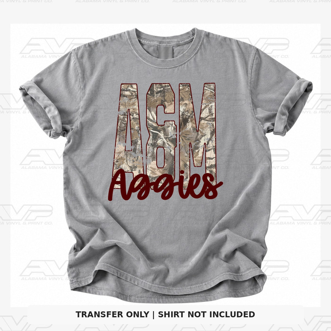 Texas A&M Mossy Oak U Alabama Vinyl