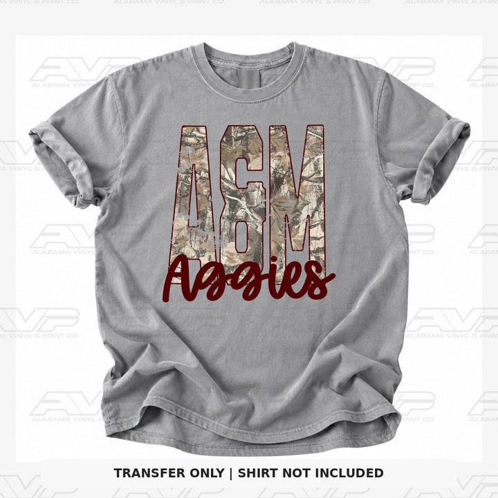 Texas A&M Mossy Oak U Alabama Vinyl
